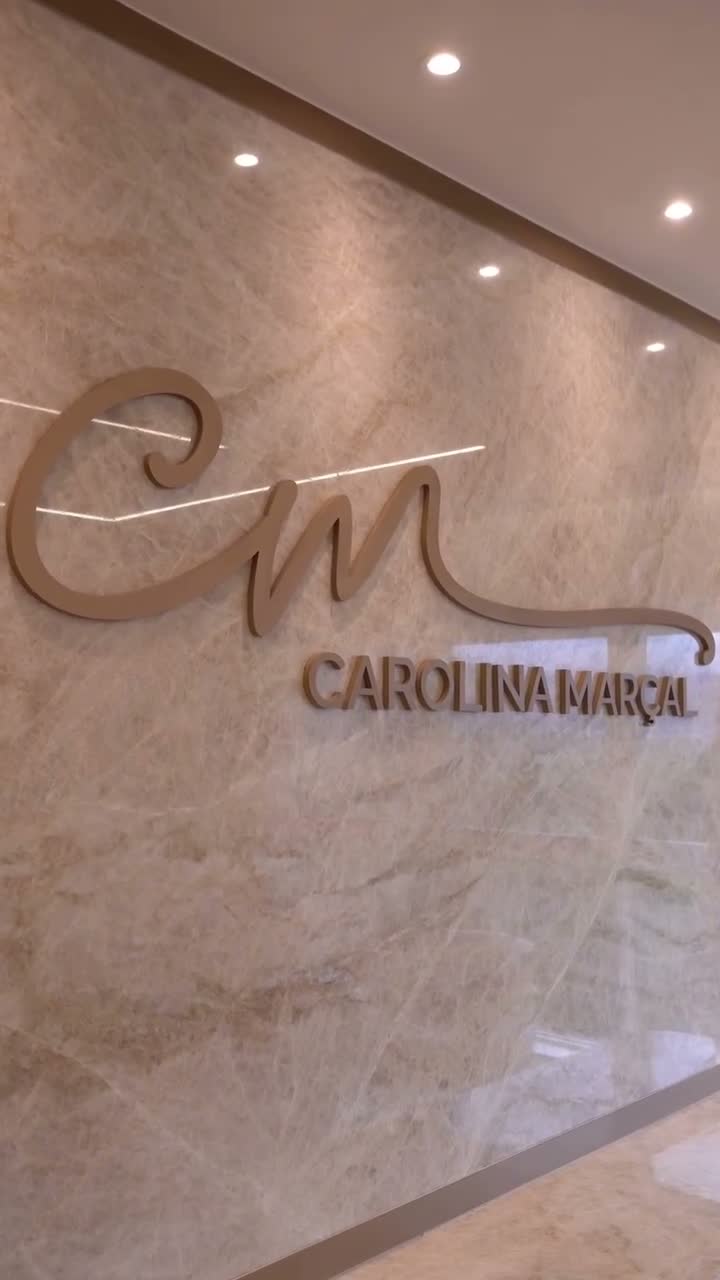 Recepção da clínica Carolina Marçal